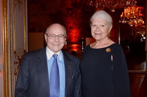 Photo Exclusif Alain Pompidou Et Sa Femme Nicole Lors De La Soirée