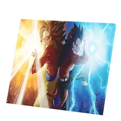 Tableau D Coratif Dragon Ball Sangoku Vegeta Kamehameha Manga Dbz