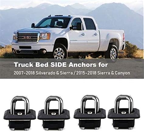 Amazon Tie Down Anchors Retractable Truck Bed Side Wall Anchors