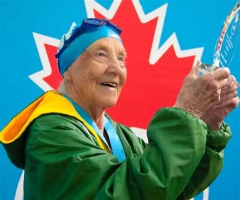 Betty Brussel Breaks Three Age Group World Records At Age 99 Swimming