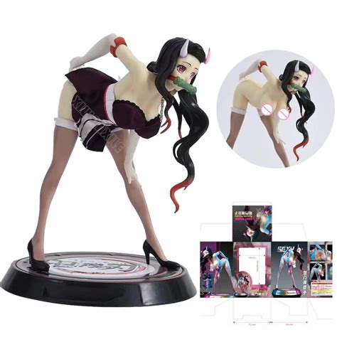 23cm Kimetsu No Yaiba Anime Figure Demon Slayer Kamado Nezuko Sexy Girl