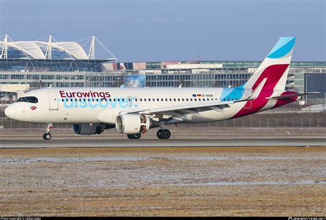 D Aiuw Eurowings Discover Airbus A Wl Photo By Fabian Zuba Id