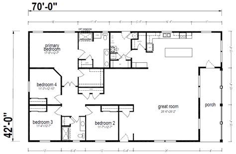 Triple Mobile Home Floor Plans