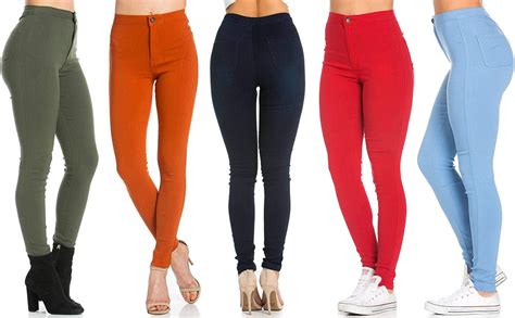 Soho Glam Super High Waisted Stretchy Skinny Jeans For Women S 3xl At