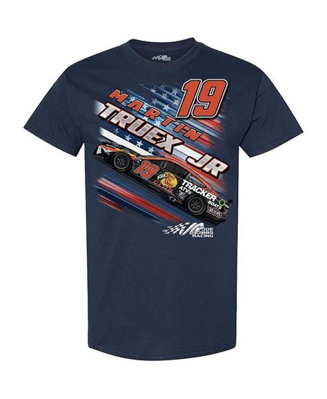 Joe Gibbs Racing Team Collection Mens Navy Martin Truex Jr Patriotic