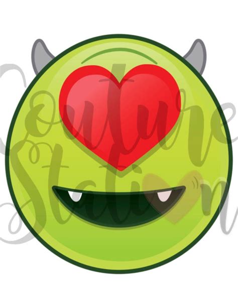 Monsters Inc Emoji Digital Iron-on Image or Printable Disney