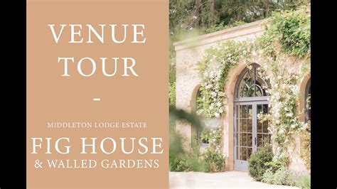 The Fig House Walled Gardens At Middleton Lodge Estate Wedding Venue