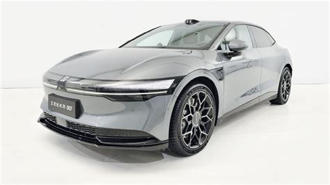 Geely S Zeekr Electric Sedan Revealed Ahead Of Official Debut