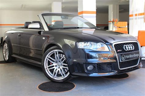 2007 07 Audi Rs4 Quattro B7 Cabriolet Manual In Phantom Black With A