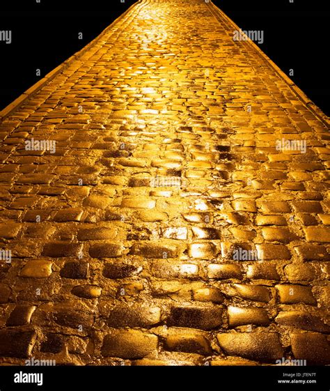 Golden path leading to success Stock Photo - Alamy