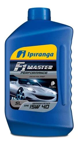 Óleo Do Motor Ipiranga F1 Master Performance 15w40 Sl 1l Parcelamento