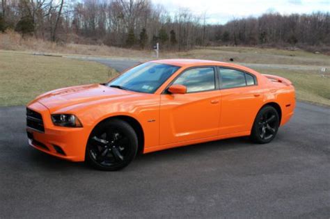 Buy Used New 2014 Dodge Charger Rt 57l Blacktop Hemi Header Orange In Monroe New York