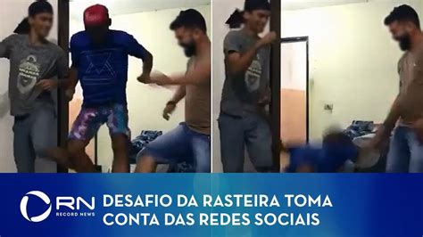 Desafio Da Rasteira Viraliza Nas Redes Sociais YouTube