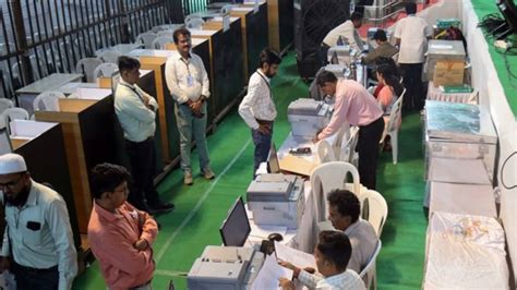 Lok Sabha Polls Counting Of Votes Begins Amid Tight Security