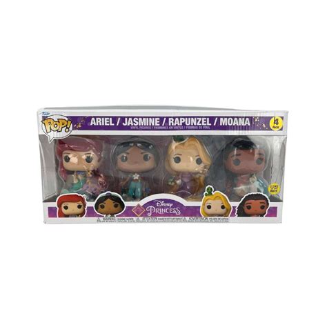 Funko Pop Disney Princess 4 Pack of Princess Vinyl Figures – CanadaWide ...