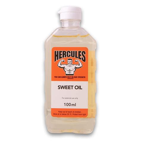 Hercules Sweet Oil 100ml – Cosmetic Connection