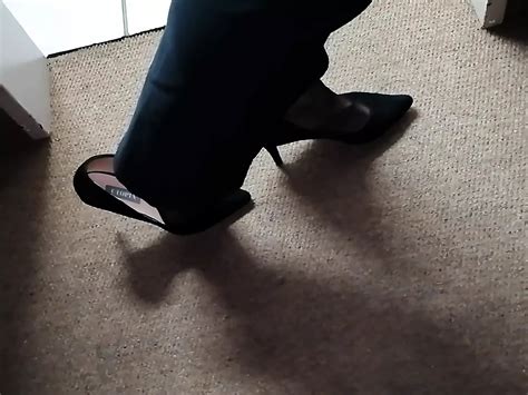 Secretly Wearing My Wife S Worn Work Clothes And Heels Gay Man Man Porn XHamster