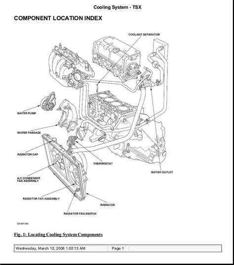 2006 ACURA TSX Service Repair Manual