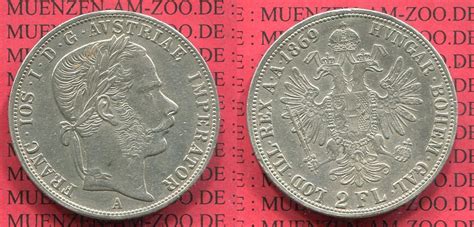 Sterreich Kaiserreich Gulden A Florin Franz Josef I Usa Au