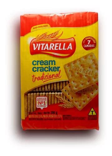 Biscoito Vitarella Cream Cracker Tradicional 350 G Bolacha MercadoLivre