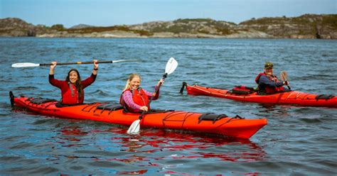 Bergen Excursión guiada en kayak por los islotes de Øygarden