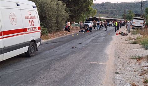 Mersin de Yol verme meselesi kanlı bitti 3 ölü 5 yaralı