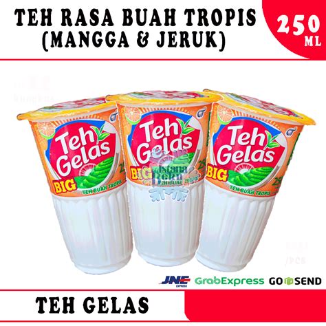 Jual Teh Gelas BIG Tropis 250ml Shopee Indonesia