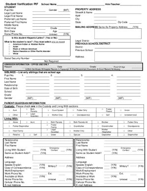 Wichita Public Schools Pif Form - Fill Online, Printable, Fillable, Blank | pdfFiller