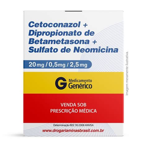 Cetoconazol Dipropionato De Betametasona E Sulfato De Neomicina - Cetoconazol+dipropionato De Betametasona+sulfato De Neomicina Pomada ...
