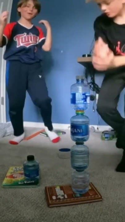 Our Best Bottle Flip Ever Shorts Trending Reels Viral Trickshots Dudeperfect Youtube