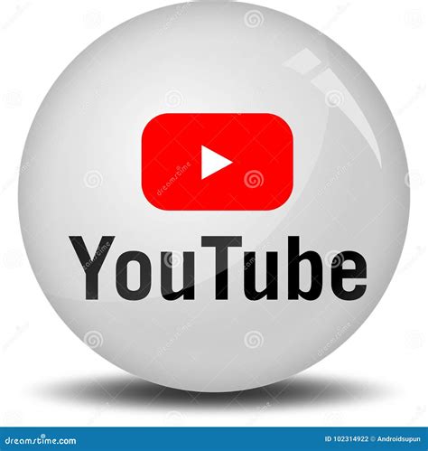 Youtube Editorial Photography Illustration Of Logo 102314922