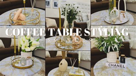 Coffee Table Styling Home Decor 5 Ways Of Styling My Coffee Table