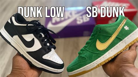 EXPLAINED Nike Dunk Vs SB Dunk Whats The Difference YouTube