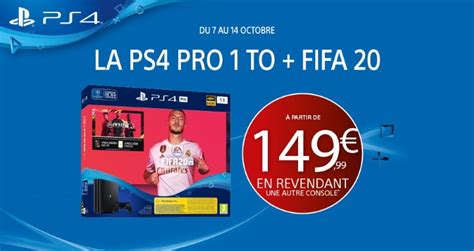 Micromania Ps Pro To Fifa D S En Revendant Votre Console