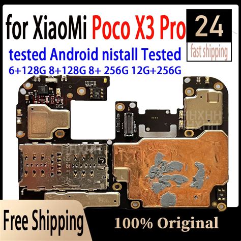 Original Unlocked For Xiaomi Poco X Pro Motherboard Circuit Board Gb