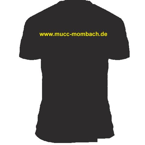 Herren T Shirt In Rot Oder Schwarz Mit Logo MUCC Mombacher Underground