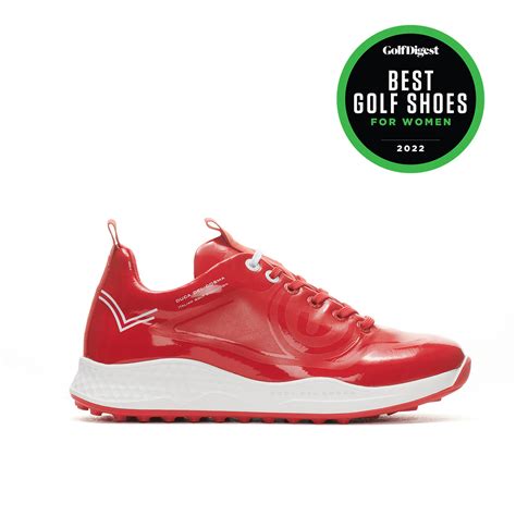 Women S Golf Shoe Wildcat Red Golf Shoe Duca Del Cosma Italian Golf Shoes