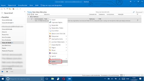 Como Cancelar E Mails No Outlook