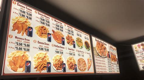 Menu At New York Fried Chicken Pizza And Platters Restaurant Plainfield