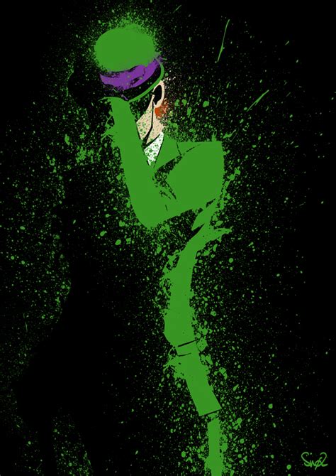 The Riddler By Sno2 On Deviantart