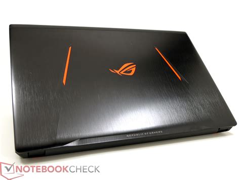 An Lisis Completo Del Asus Rog Strix Gl Vd Notebookcheck Org