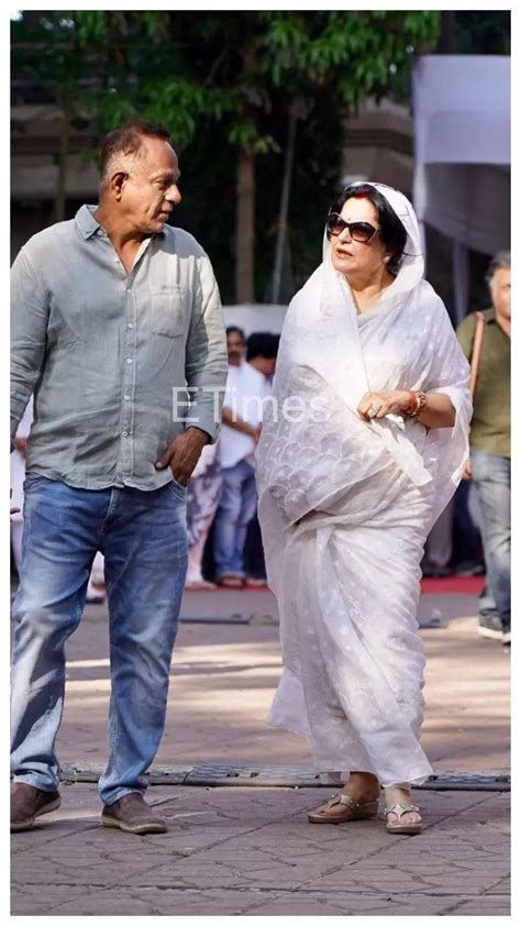 Satish Kaushik S Prayer Meet Anupam Kher Vidya