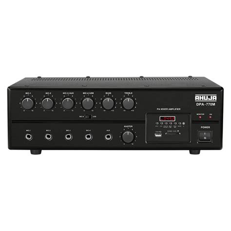 Ahuja Dpa770m Amplifier At ₹ 11575piece Power Amplifiers In
