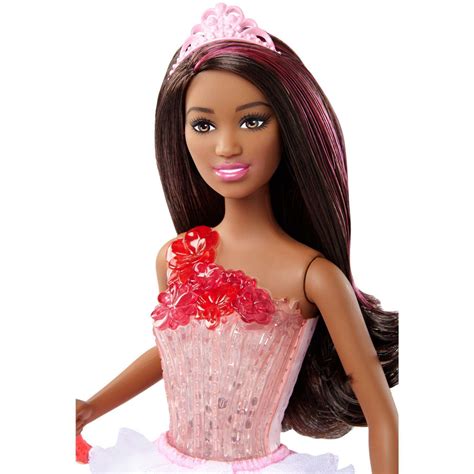 Barbie Dreamtopia Sweetville Brunette Princess Doll With Lights Sounds Walmart
