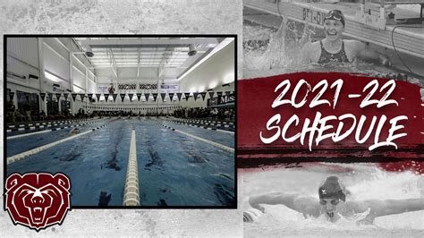 Missouri State Releases 2021 22 Swimming And Diving Schedule