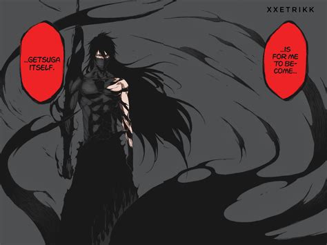 Final Getsuga Tenshou coloured by me : bleach