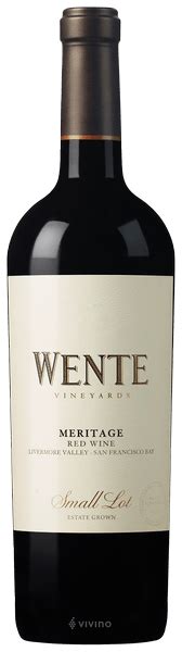 Wente Vineyards Meritage Small Lot Vivino