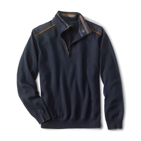 Upton Merino Wool Quarter Zip Sweater Orvis