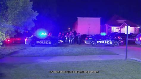 2 Suspects Arrested Following Overnight Pursuit In Nw Okc