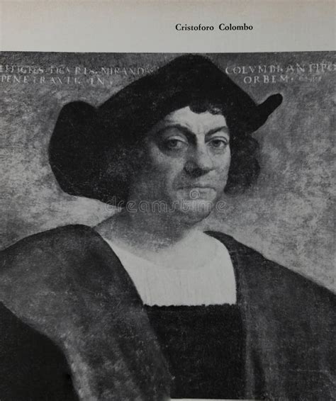Portrait of Cristoforo Colombo Stock Image - Image of famous, explorer ...